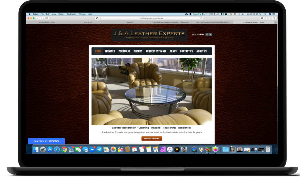 ja-leather-experts-website